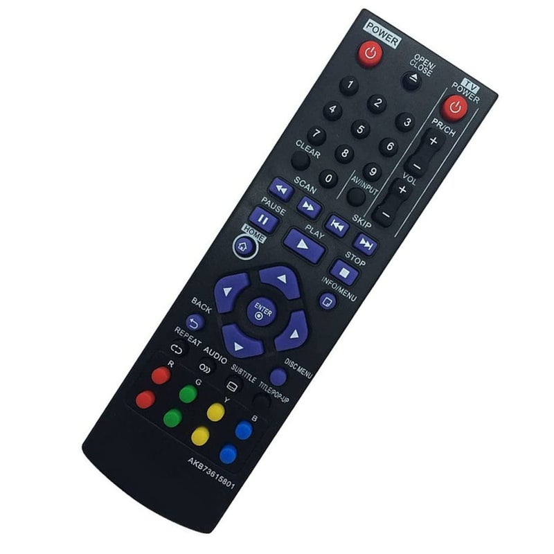 Beyution AKB73615801 Replacement Remote Control Fit for LG Blu-Ray DVD Player BP125 BD220 BD630 BP125N BP135W-N BP200 BP220 BP320 BP220N BP120 BP120N BP320N BP325 BP325N BP325W BP335WN - Image 5